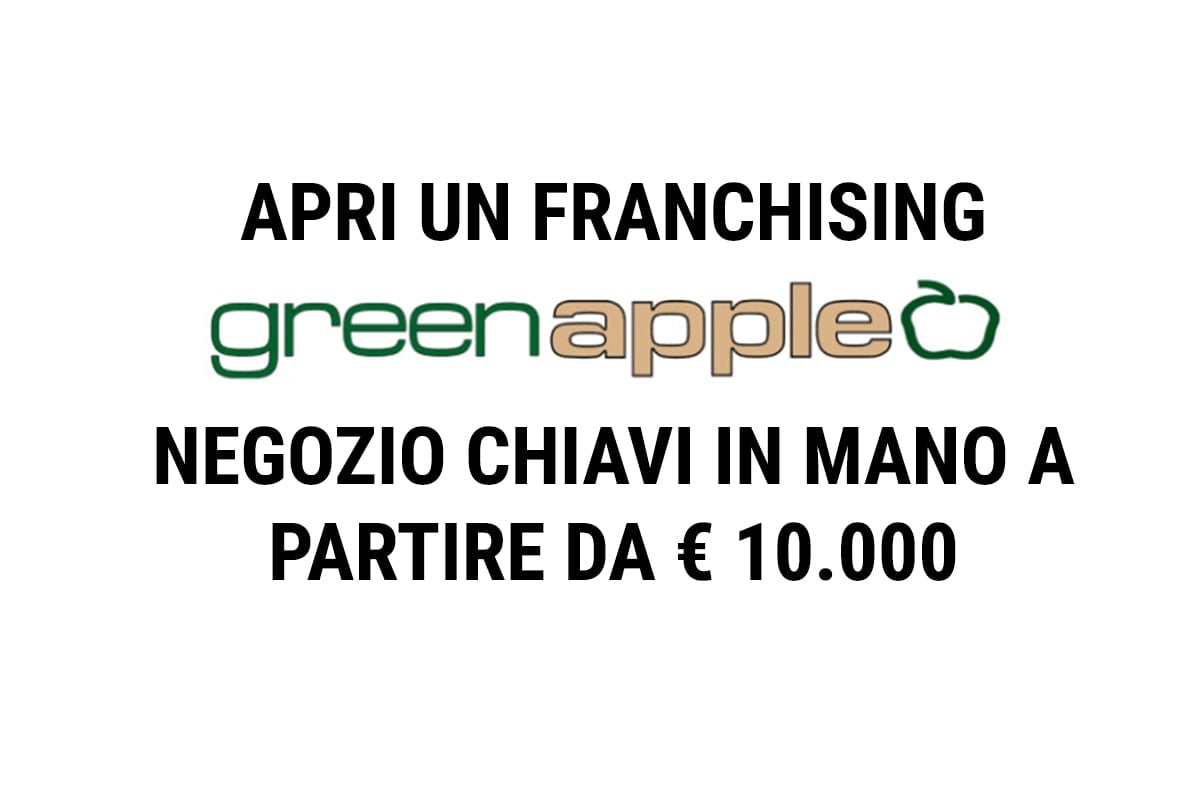 FRANCHISING - APRI UN NEGOZIO GREEN APPLE