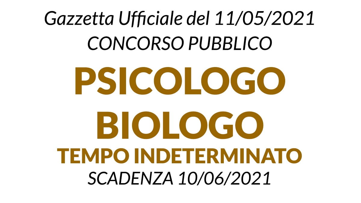 Concorso per Psicologo e Biologo Azienda Ospedaliera di Perugia