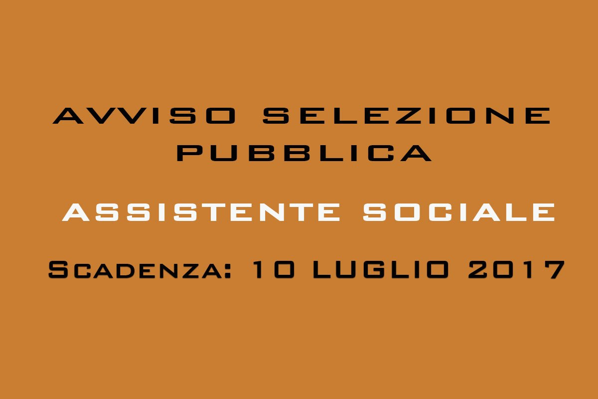 CONSORZIO SOCIO-ASSISTENZIALE DEL CUNEESE: concorso per ASSISTENTE SOCIALE