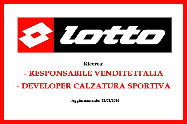 Lotto Sport Italia, Posizioni Aperte