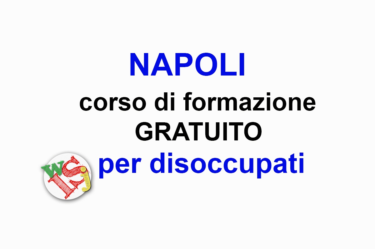 Napoli, Corso gratuito per disoccupati 
