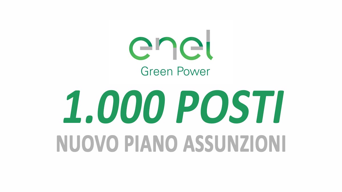 1000 NUOVI POSTI ENEL GREEN POWER FIRMATO L'ACCORDO PER LA PRODUZIONE DI PANNELLI FOTOVOLTAICI