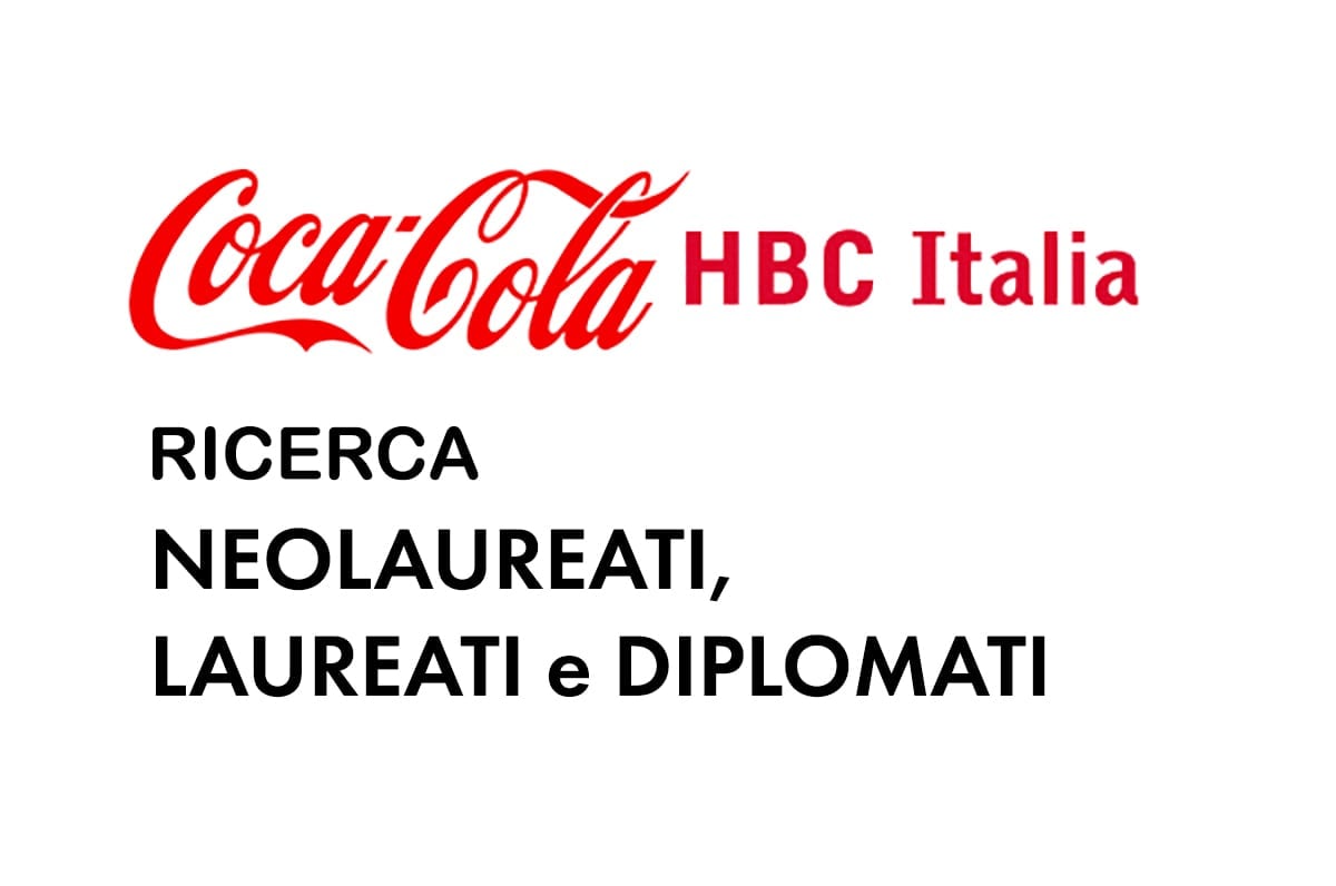 Coca-Cola HBC Italia LAVORO 2019 per DIPLOMATI e LAUREATI OTTOBRE 2019