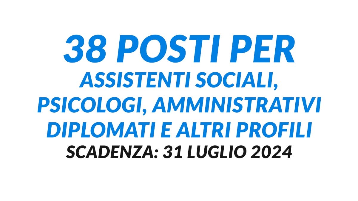Insegnanti, assistenti sociali, impiegati: chi sono i 12 dipendenti