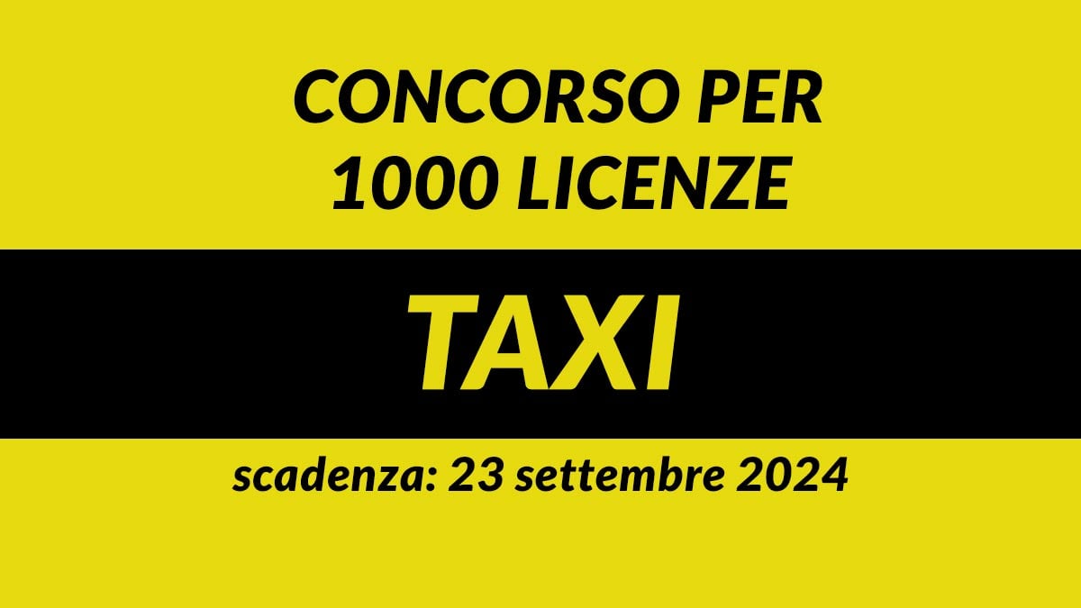 Concorso Taxi Roma 2024: Come Partecipare al Bando per 1000 Licenze