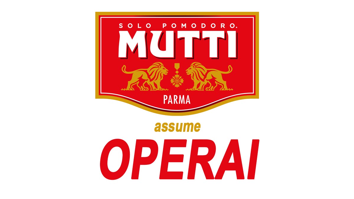 OPERAI MUTTI RICERCA PERSONALE POSIZIONI APERTE LAVORA CON NOI 2026