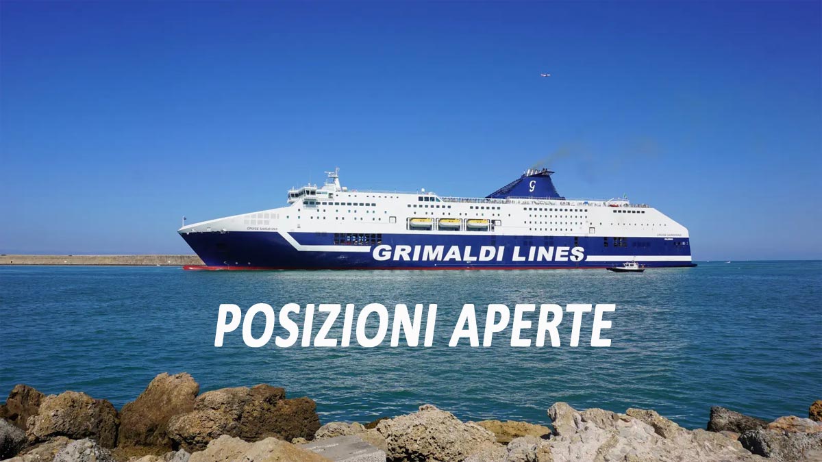 PERSONALE DI TERRA DI BORDO E HOTEL GRIMALDI LINES RICERCA PERSONALE LAVORA CON NOI 2026, PROFILI RICHIESTI E COME CANDIDARSI