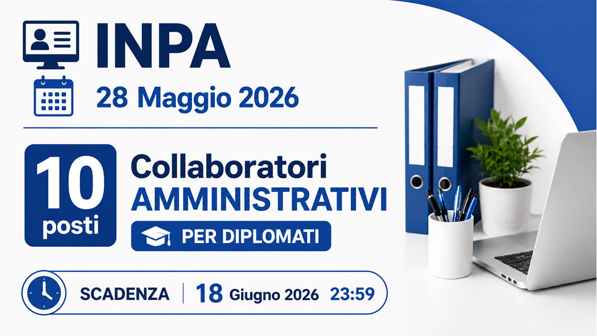 N. 10 POSTI PER COLLABORATORI AMMINISTRATIVI PRESSO UNIVERSITA' DI BOLOGNA, CONCORSO RISERVATO AI SOGGETTO LEGGE 68/99 