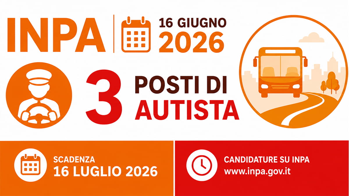 3 POSTI DI AUTISTA A TEMPO INDETERMINATO PRESSO ASL DI BARI