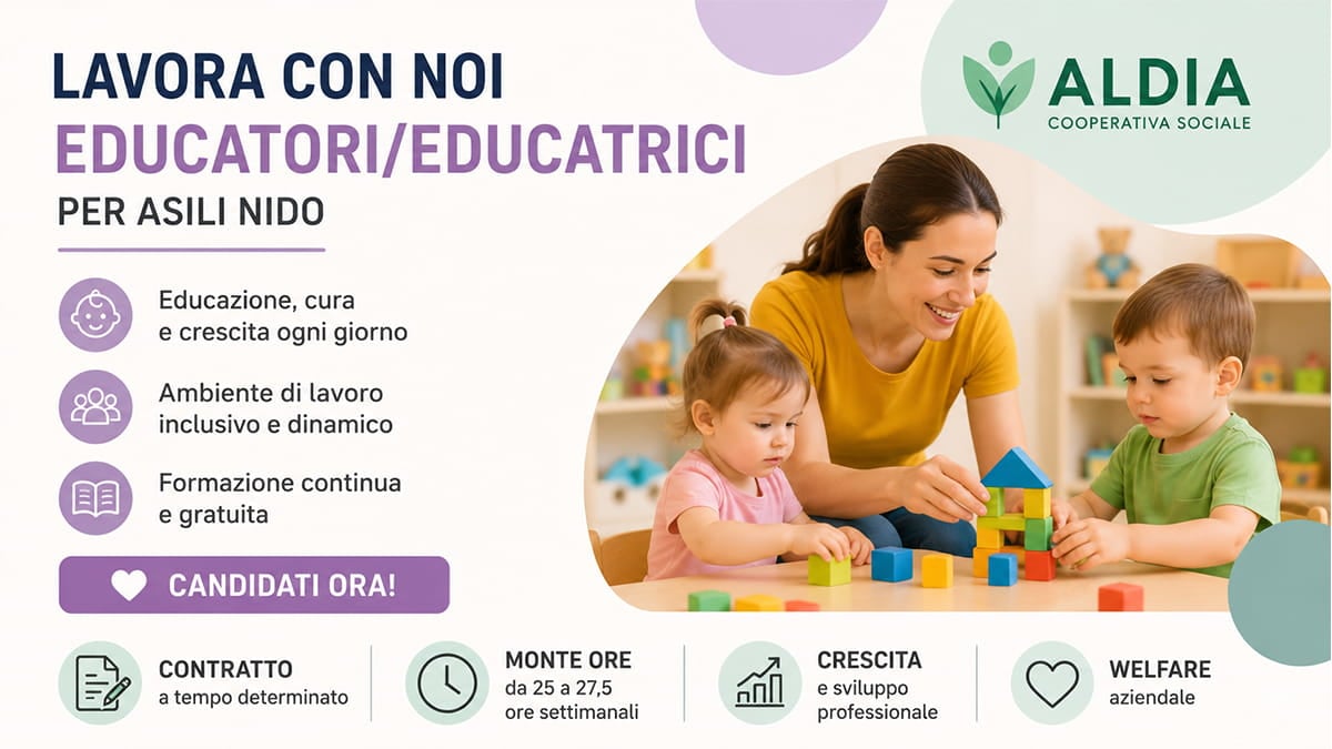 Lavoro per Educatori per Asili Nido: opportunità nei servizi educativi 0-3 anni Asili Nido Banca d'Italia