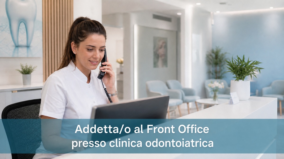 Addetta/o al Front Office presso clinica odontoiatrica