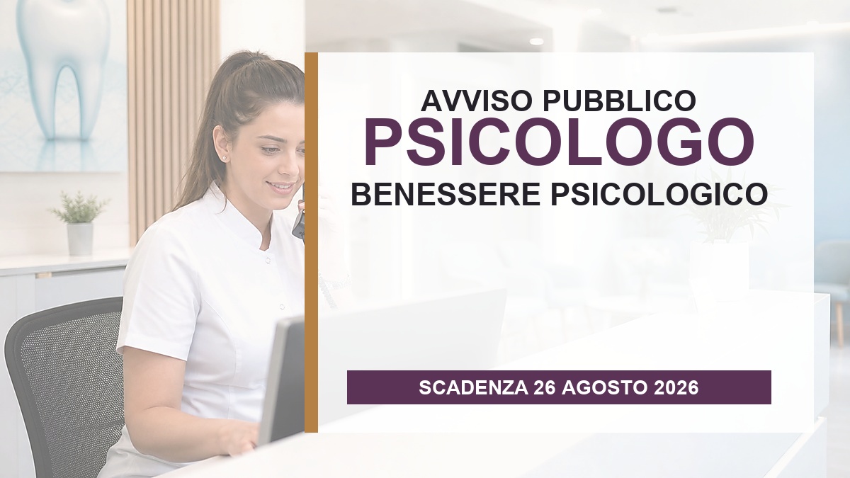Avviso Psicologo in Calabria: incarico al Conservatorio per benessere psicologico