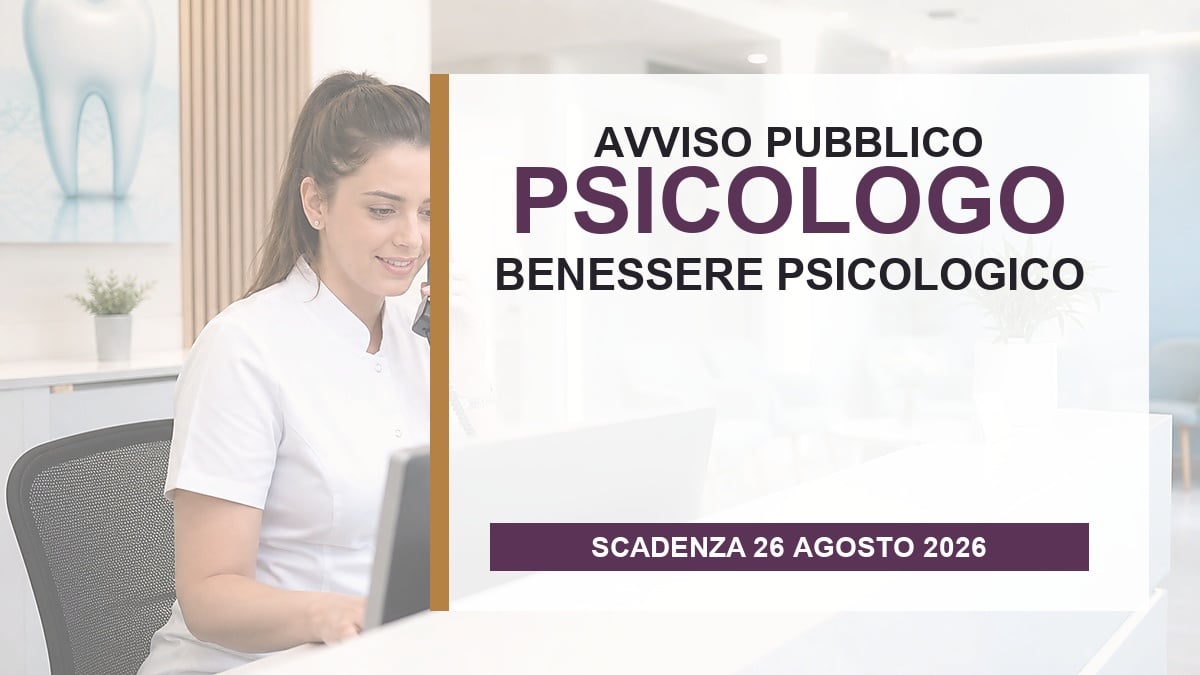 Avviso Psicologo in Calabria: incarico al Conservatorio per benessere psicologico
