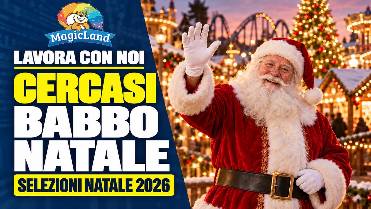 MagicLand cerca Babbo Natale: aperte le selezioni per il Natale 2026