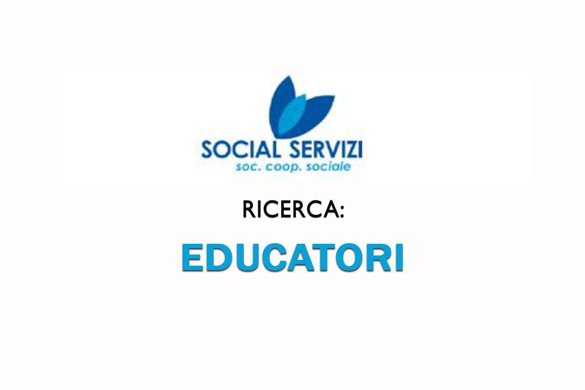Social Servizi Soc. Coop. Sociale ricerca EDUCATORI