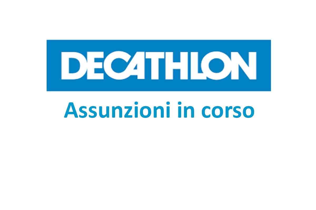 Decathlon, assunzioni in corso 2020 NOVEMBRE