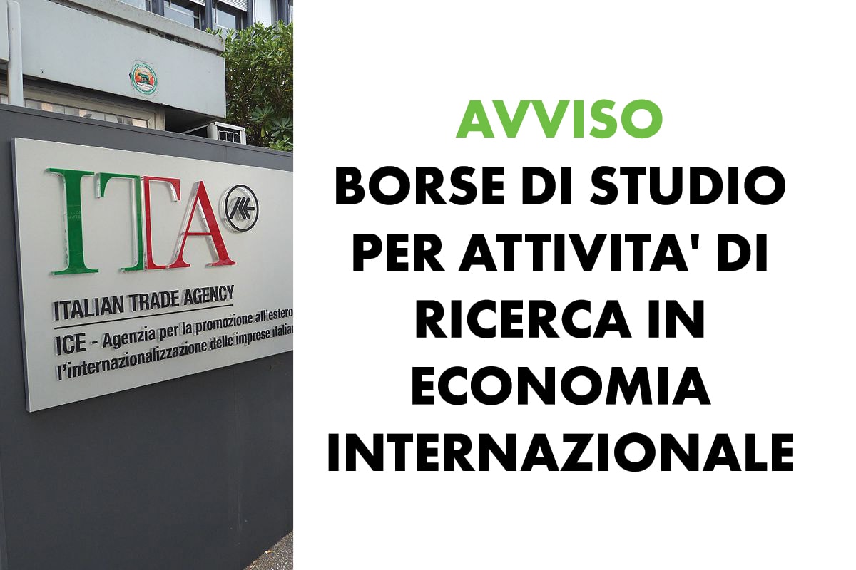  Agenzia ICE Italian Trade & Investment AVVISO PUBBLICO