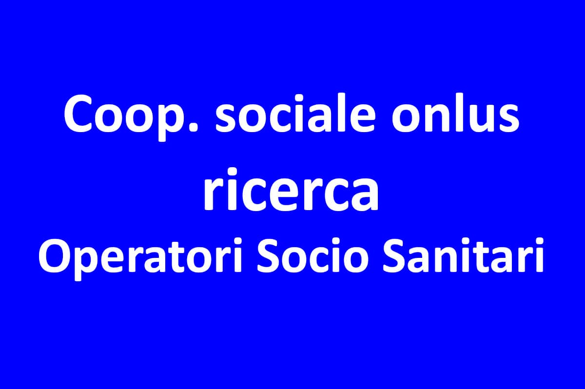 Coop. sociale onlus - Imola ricerca Operatori Socio Sanitari OSS
