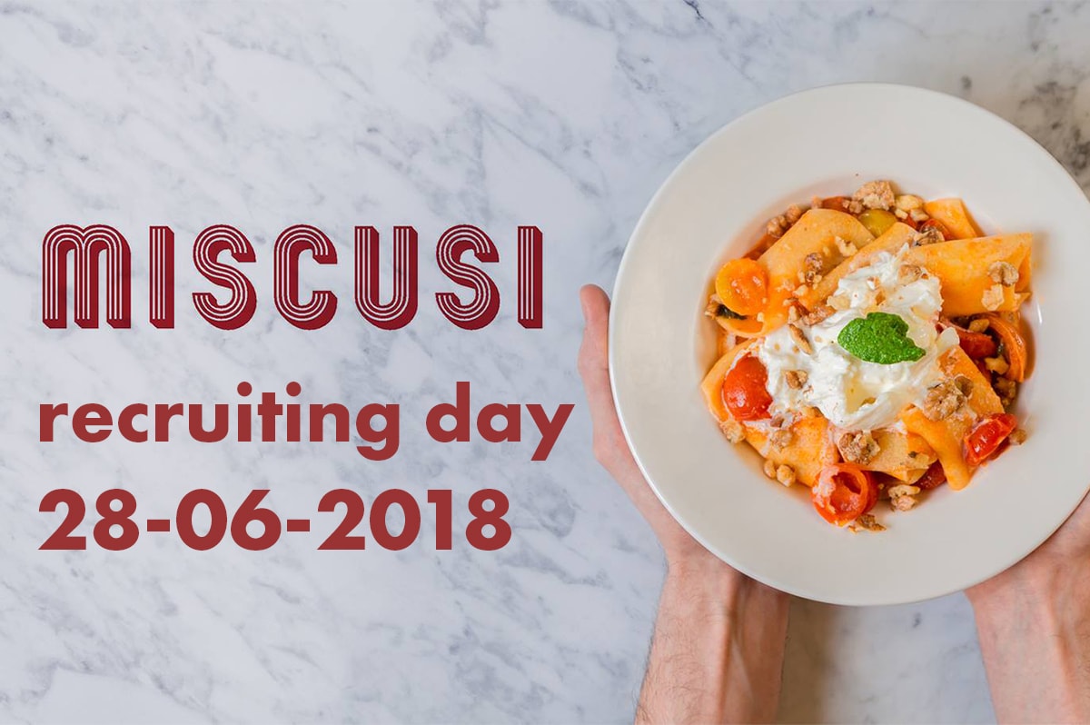 Milano, recruiting day per i ristoranti Miscusi