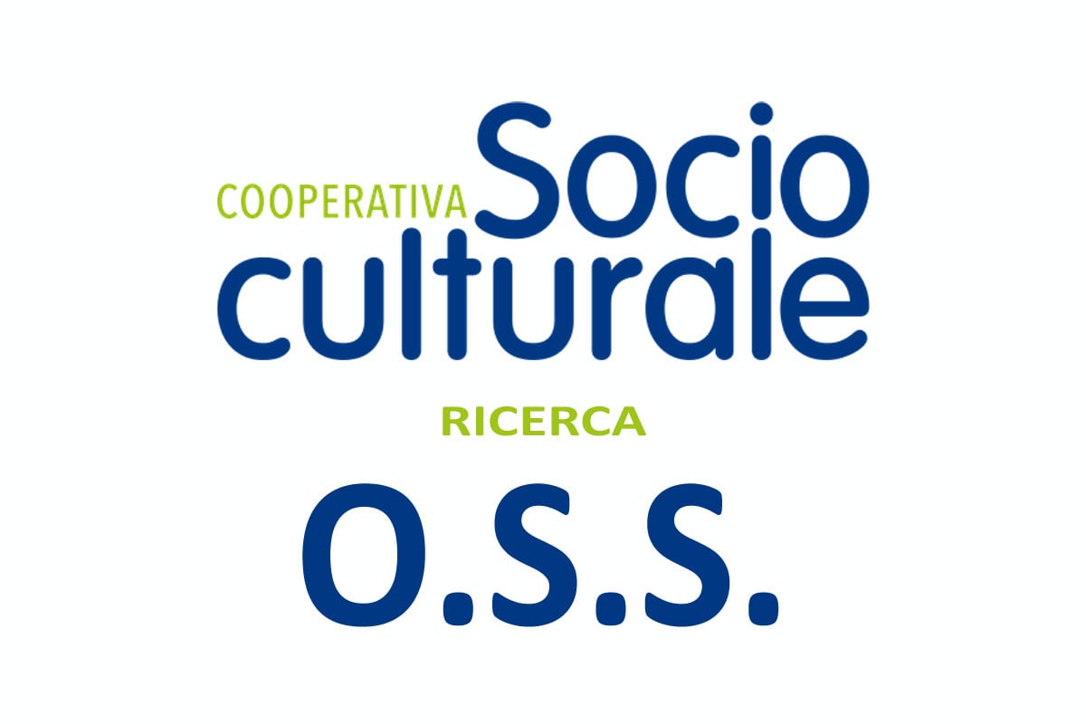 Socioculturale Coop, Soc. Onlus ricerca OPERATORE SOCIO SANITARIO per servizio di assistenza domiciliare