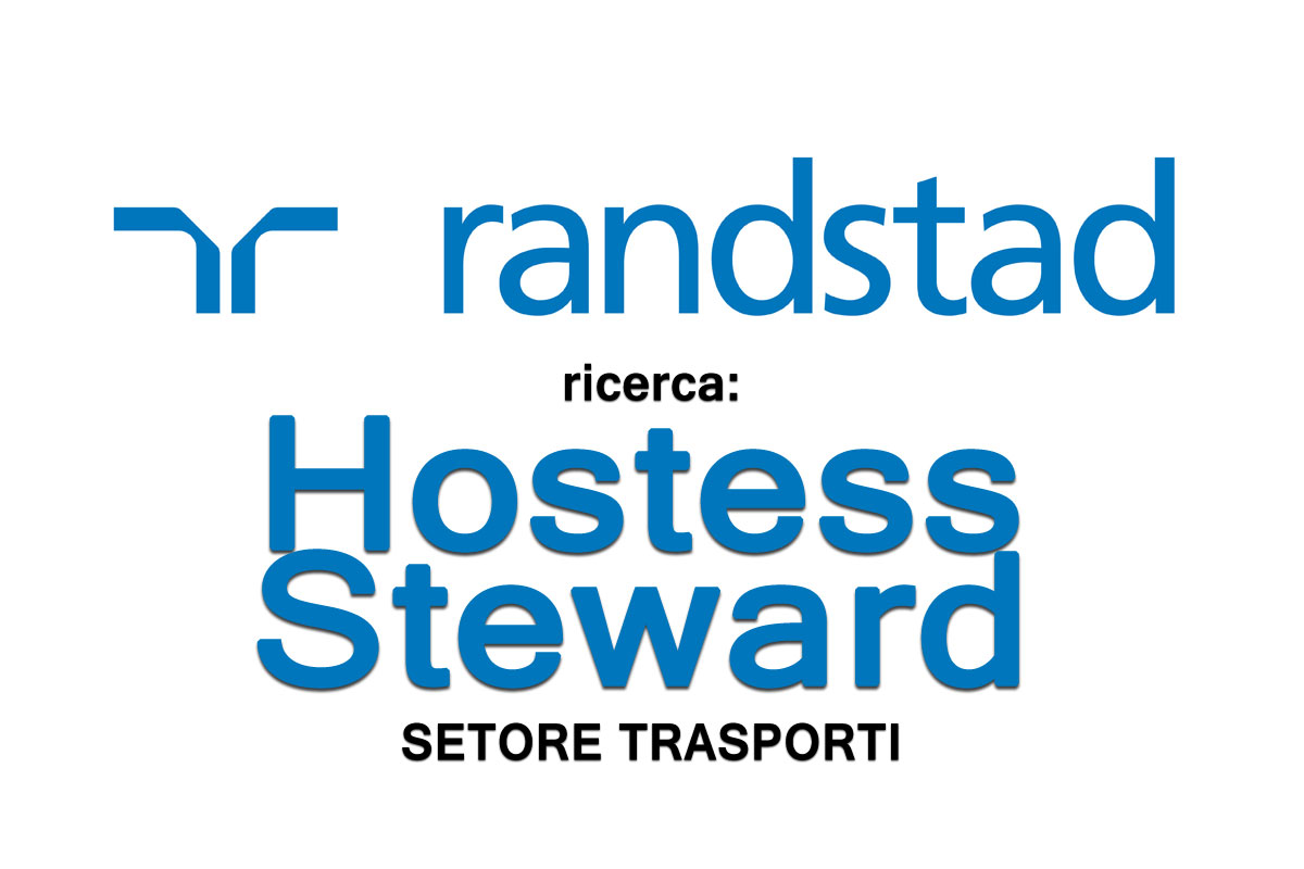 Lavoro per Hostess e Steward - settore trasporti
