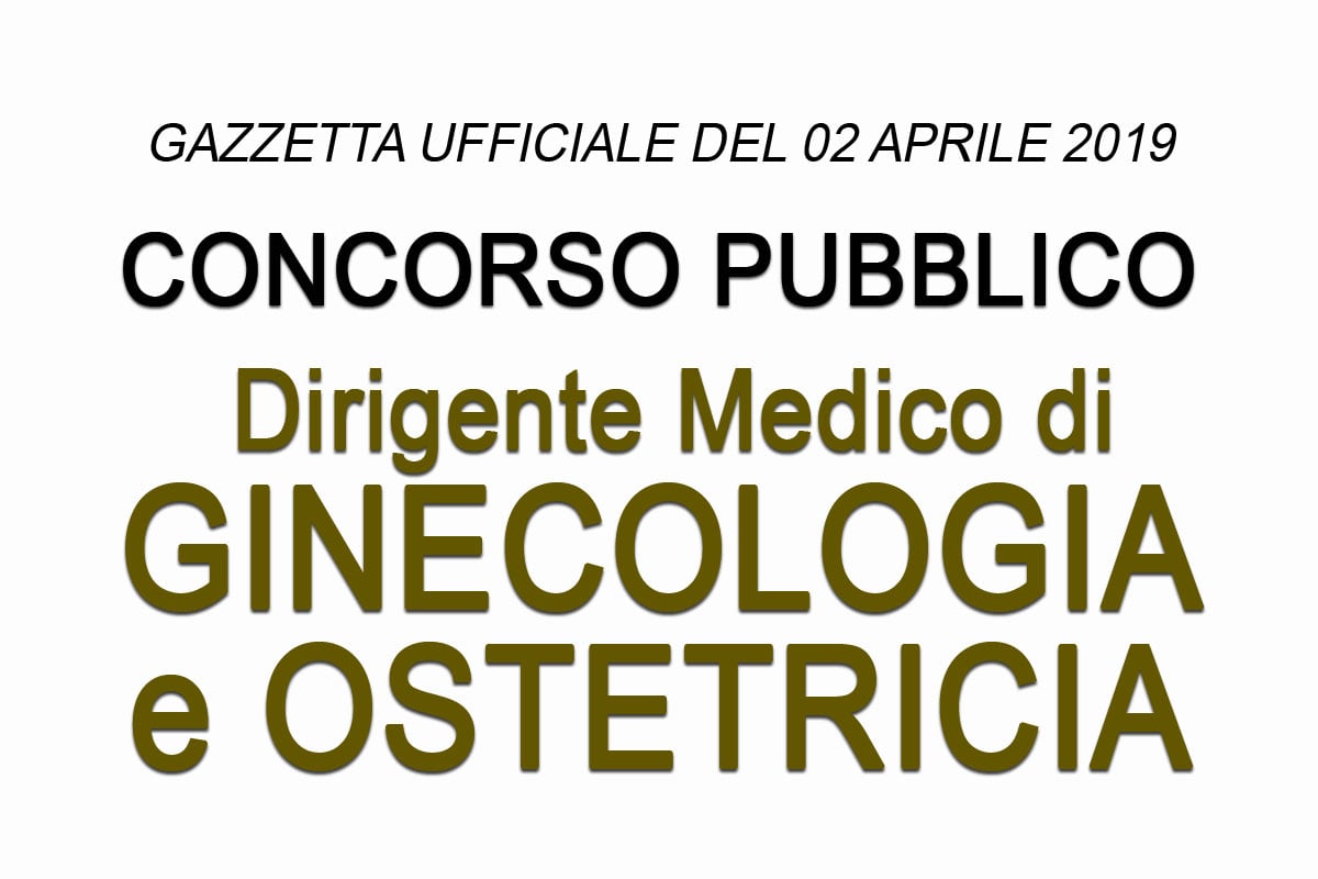  Dirigente Medico di Ginecologia e Ostetricia - concorso ausl romagna