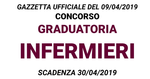 Graduatoria per Infermieri presso CASA DI RIPOSO F. BEGGIATO
