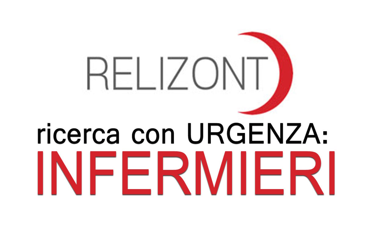 Relizont S.p.A. ricerca con urgenza n. 2 INFERMIERI GIUGNO 2019