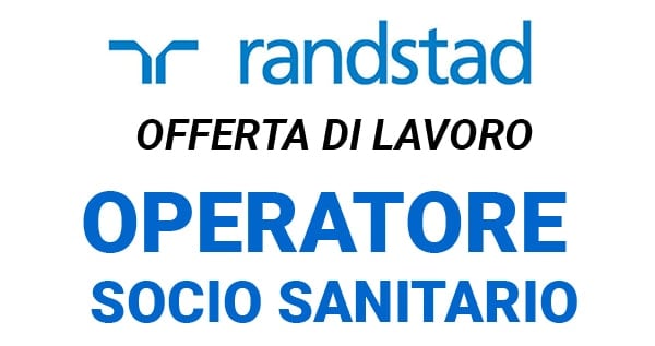 Randstad offerta di lavoro OSS con p.iva zona Roma