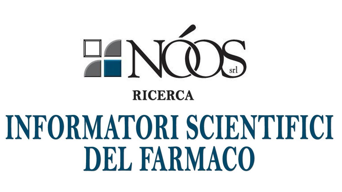INFORMATORI SCIENTIFICI DEL FARMACO offerta di lavoro NOOS SRL
