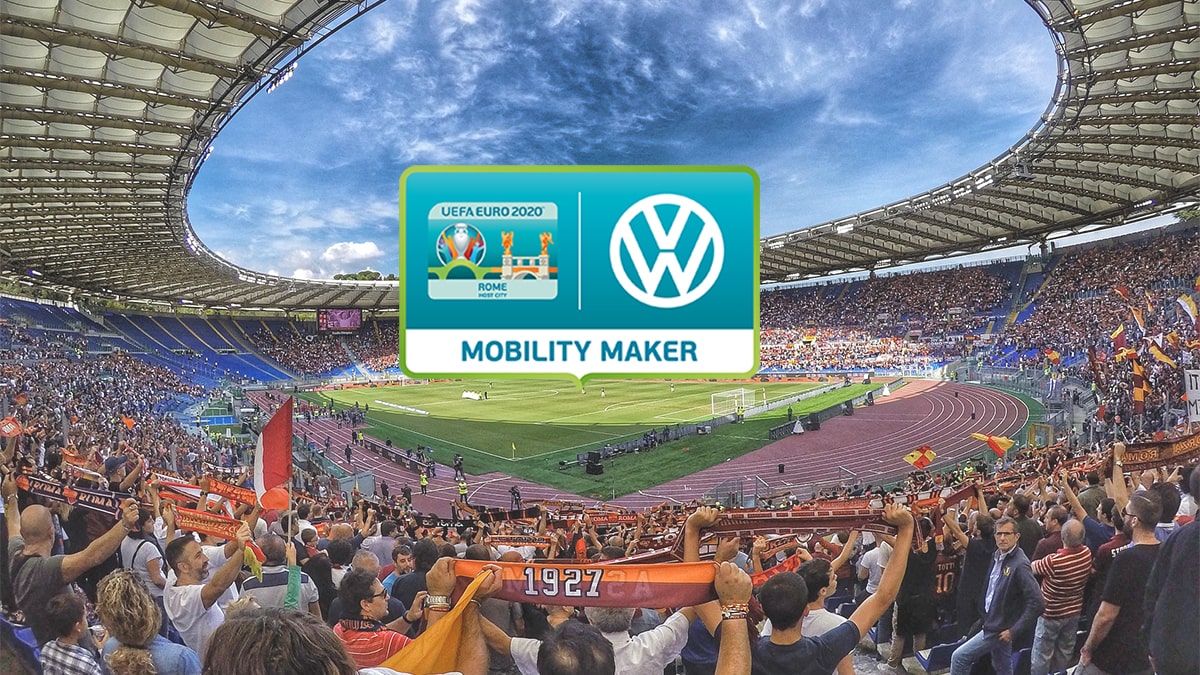 Campionati Europei di Calcio UEFA EURO 2020: diventa Mobility Maker a Roma