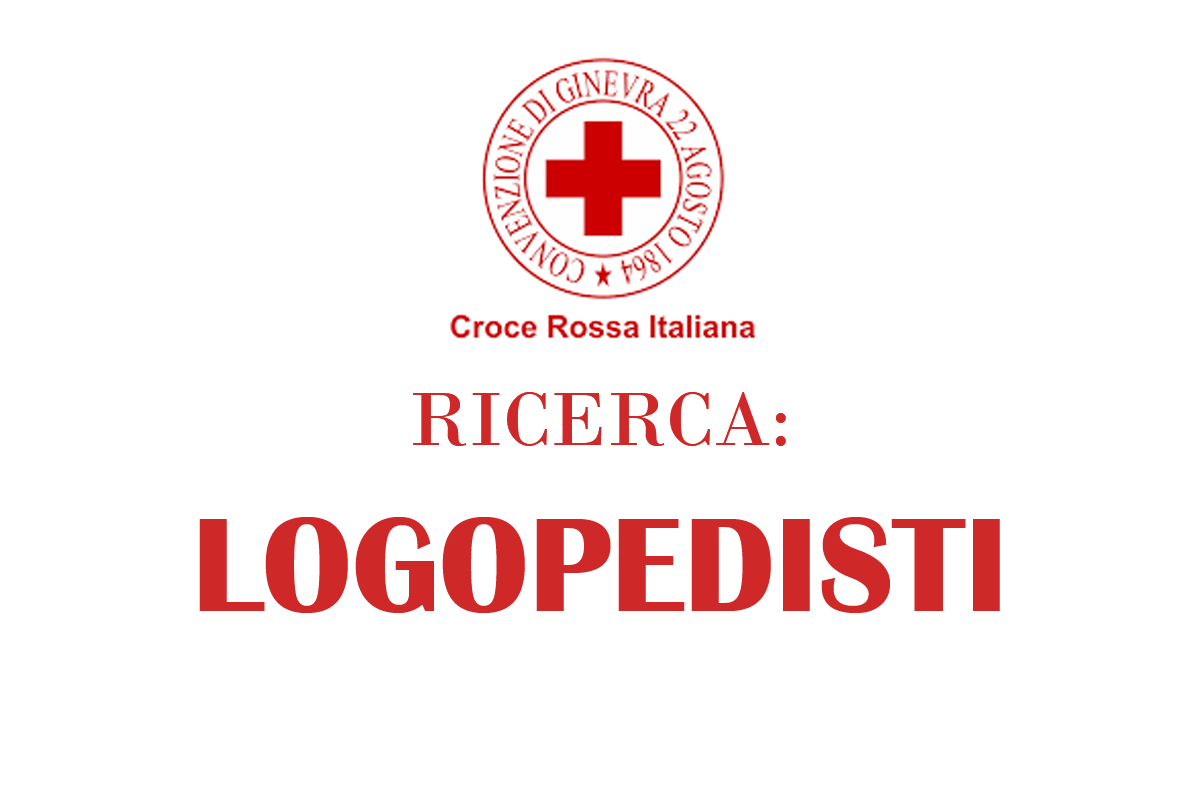 CROCE ROSSA ITALIANA ricerca: Logopedisti