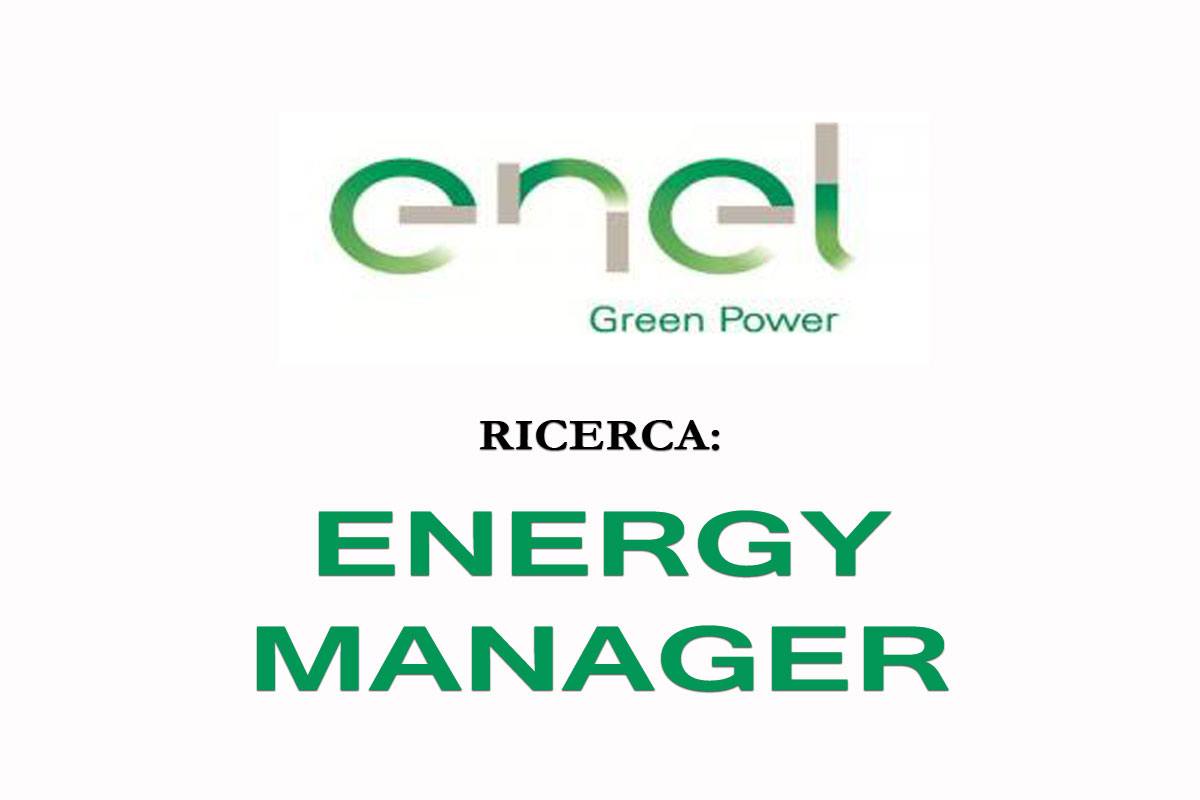 Enel Green Power ricerca ENERGY MANAGER