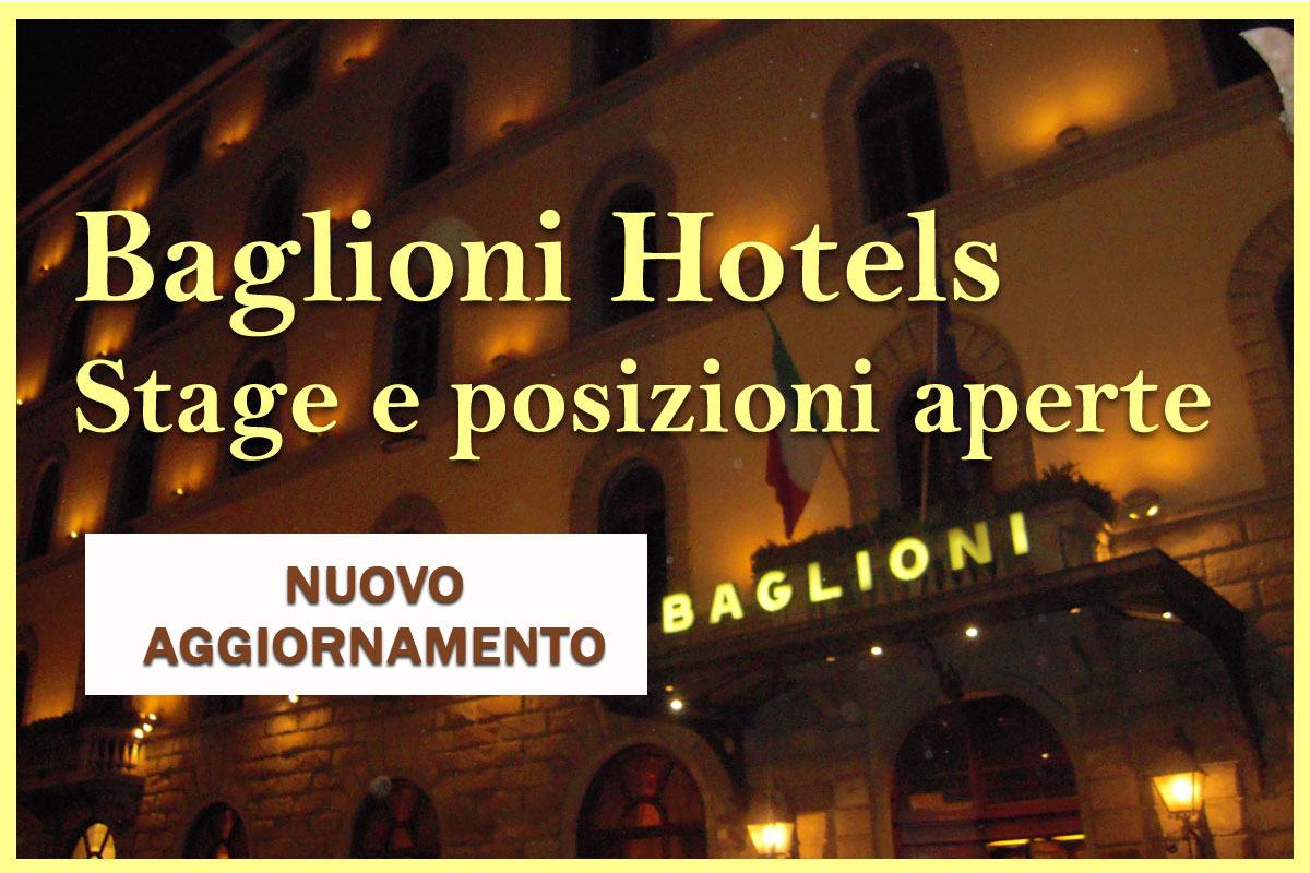 Baglioni Hotels, posizioni aperte 2019