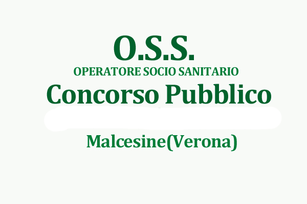 Verona, Concorso Operatori Socio Sanitari