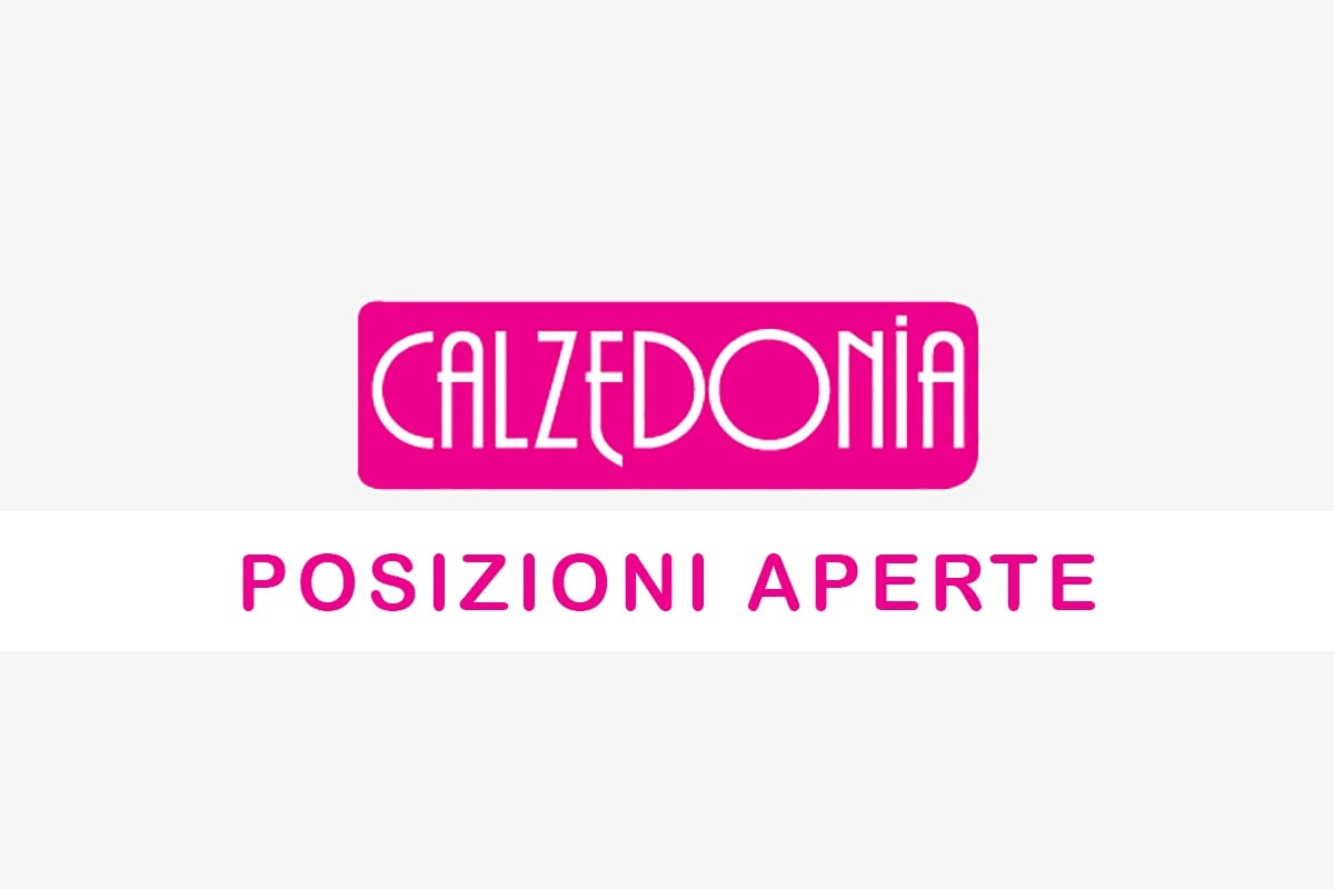 Gruppo CALZEDONIA POSIZIONI APERTE AGOSTO 2019
