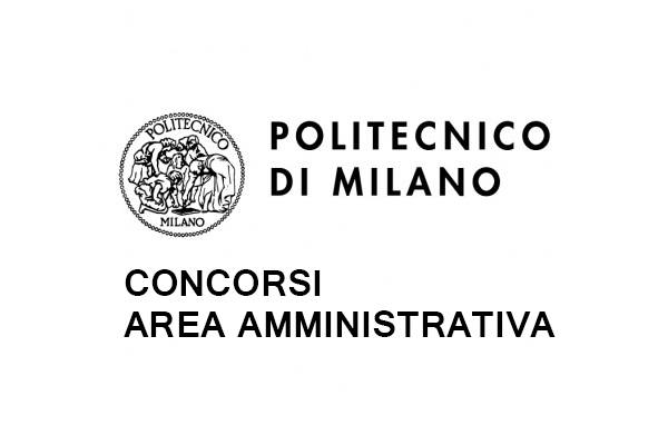 Concorsi Area Amministrativa Politecnico di Milano