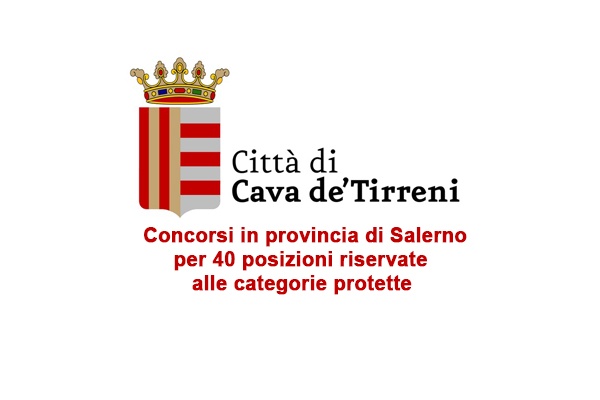 Speciale Cat. Protette - Provincia di Salerno, Concorsi per diplomati 