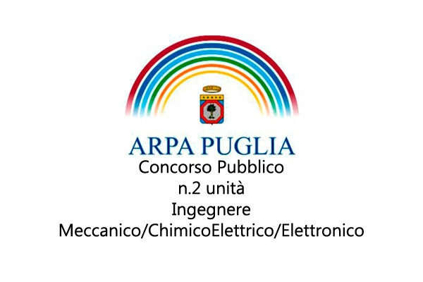Puglia, Concorso Pubblico n.2 Ingegneri