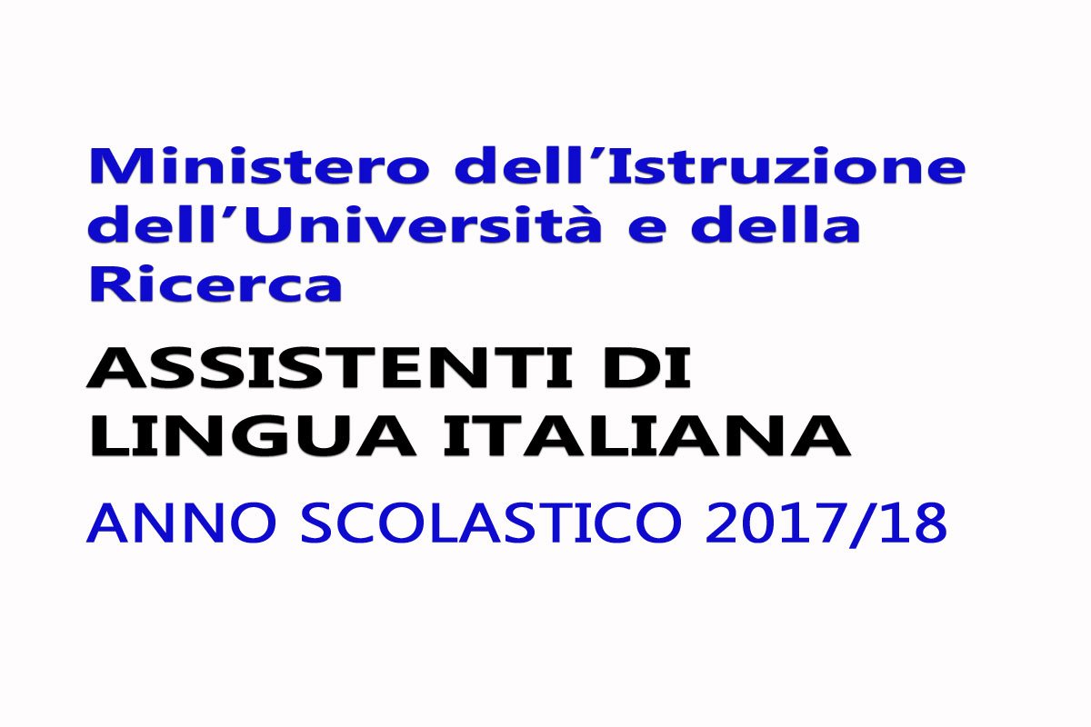 MIUR, selezione per assistenti di lingua italiana all'estero