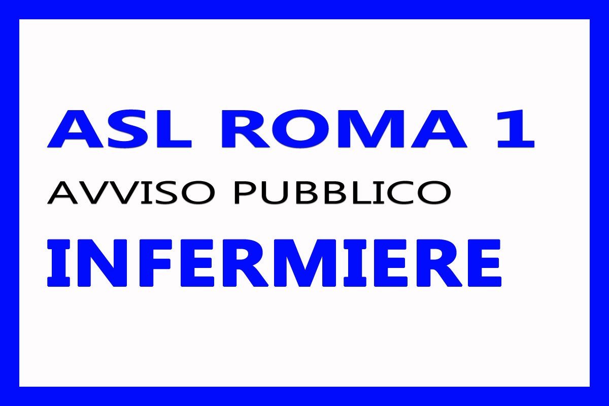ROMA: avviso pubblico per INFERMIERE