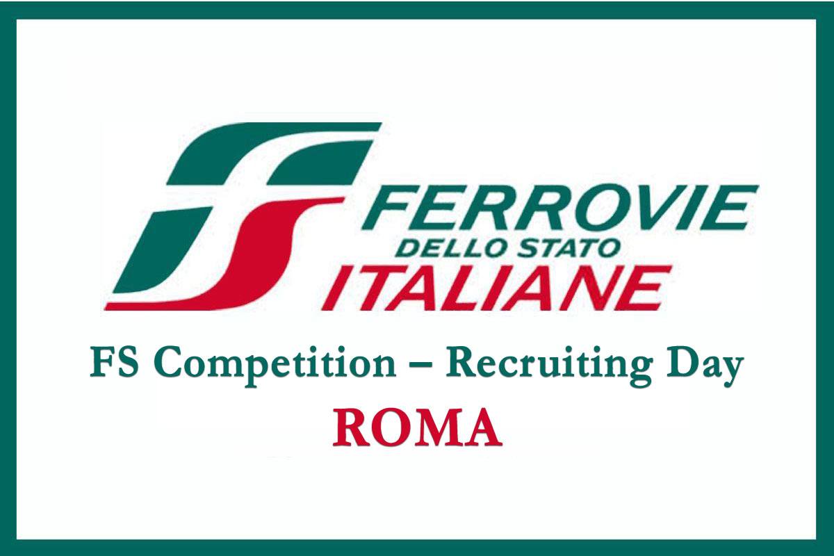 FS Competition  Recruiting Day del Gruppo FS Italiane