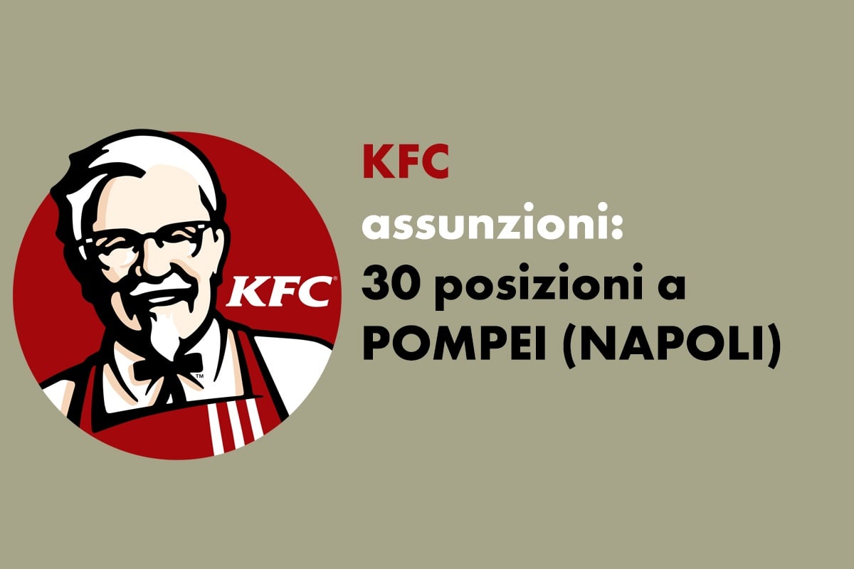 KFC assunzioni a NAPOLI