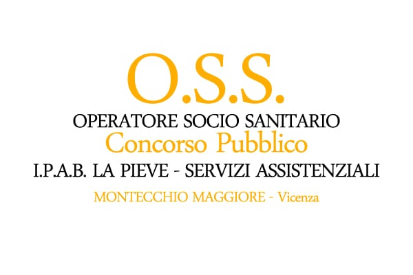 MONTECCHIO MAGGIORE (Vicenza) - Concorso OSS