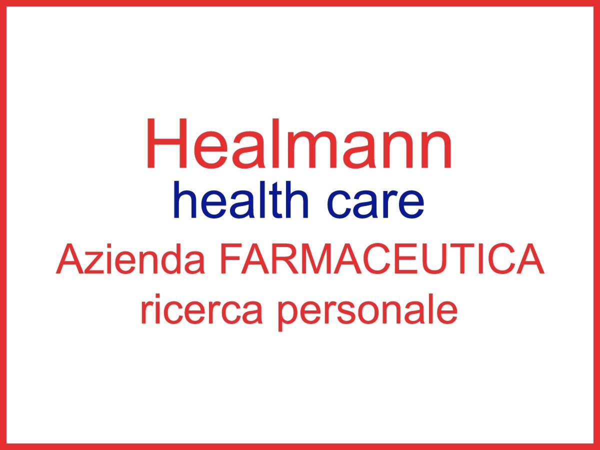 Healmann Srl Healthcare ricerca personale