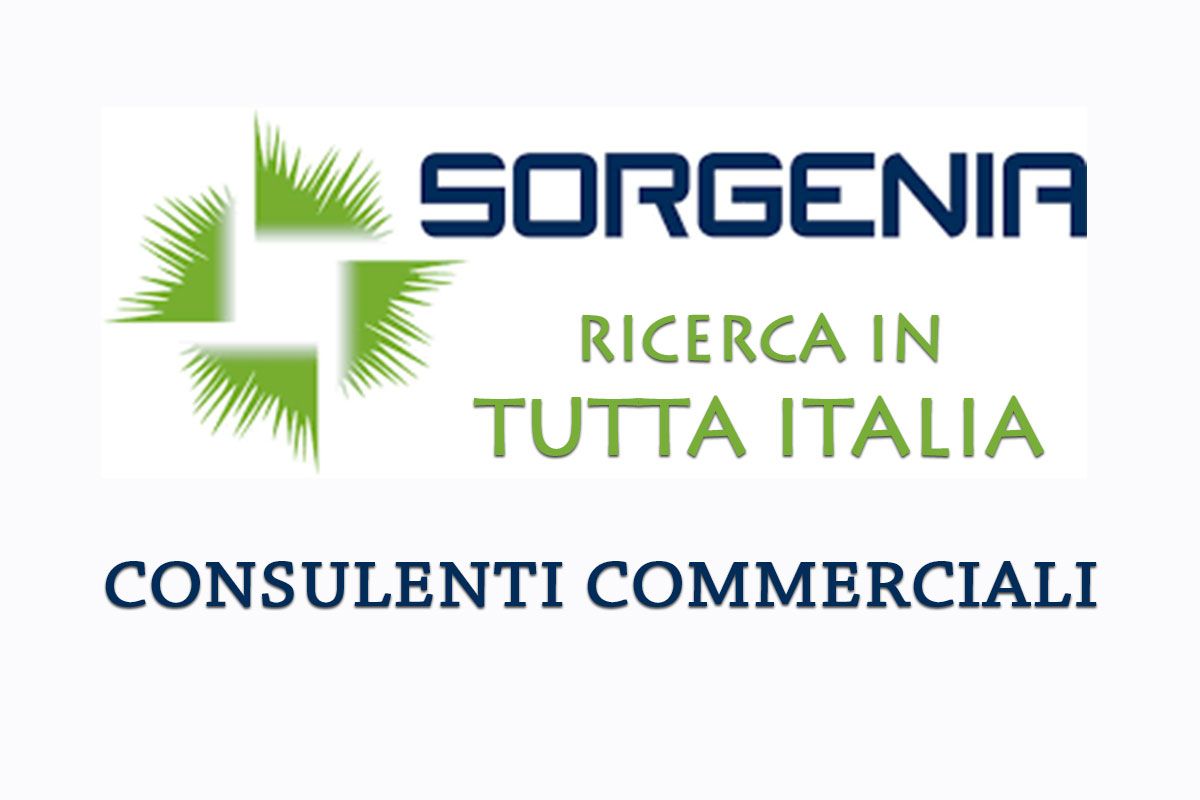 SORGENIA: ricerca CONSULENTI COMMERCIALI in TUTTA ITALIA