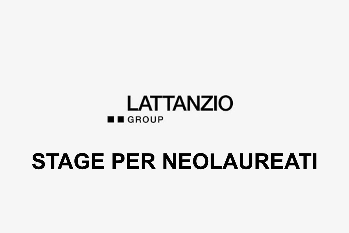 Oppotunità  di stage a Milano e Roma presso Lattanzio Group
